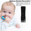 Remote Control Shape Pacifier BPA Free Baby Teething Artifact Soft Chewing Toy Black for Dental Care for Newborn Infant