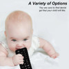 Remote Control Shape Pacifier BPA Free Baby Teething Artifact Soft Chewing Toy Black for Dental Care for Newborn Infant