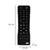 Remote Control Shape Pacifier BPA Free Baby Teething Artifact Soft Chewing Toy Black for Dental Care for Newborn Infant