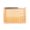 Montessori Wood Toys Flat Bead Frame for Multiplication Exercises Baby Beads Mathematics Materials Educational Toy Math Learn