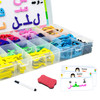 1Set Baby Arabic Alphabet Word Magnetic Intellectual Toy Preschool Teaching Learning Montessori Toys for Children