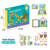 Kids Magnetic Puzzle Book 3d Cartoon 2 - 6 Years Old Kindergarten Advanced Games Puzzles Montessori Education Children Toys Gift