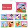 0-12 Months Baby Cloth Book Intelligence Development Soft Learning Cognize Reading Books Early Educational Toys Readings