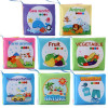 Baby Fabric Books 0-12 Monthes Educational Infant Early Learning Cloth Book Newborn Develop Cognize Reading Puzzle Toys игрушк