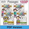4books/set Phonics Reading Comprehension Passages practice phonics skill learning classroom for kid
