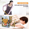 Kids Reading Dinosaur Cognition Card Books With Interactive Sound Play Sets And 12 Realistic Model Early Educational For Baby