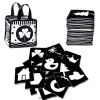 Soft Cloth Book Interactive Montessori Toy w/ Tearproof Polyester Material to Stimulate Reading & Learning Baby’s Gift COY