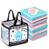 Soft Cloth Book Interactive Montessori Toy w/ Tearproof Polyester Material to Stimulate Reading & Learning Baby’s Gift COY