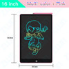 6.5/8.5/10/12/16/19In LCD Drawing Board Writing Tablet Digit Magic Blackboard Art Painting Tool Kids Toy Brain Game Child's Gift