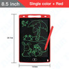 6.5/8.5/10/12/16/19In LCD Drawing Board Writing Tablet Digit Magic Blackboard Art Painting Tool Kids Toy Brain Game Child's Gift