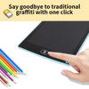 8.5inch LCD Writing Tablet Drawing Board Kids Graffiti Sketchpad Toys Handwriting Blackboard Magic Drawing Board Toy Gift