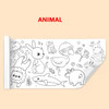 Children Drawing Roll DIY Sticky Color Filling Paper Coloring Paper Roll For Kids DIY Painting Drawing Early Educational Toys