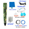 3D DIY Printer Pen Drawing Pens 3d Printing Best for Kids With ABS Filament Christmas Birthday Gift toys