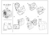DIY Jungle Graffiti Toy House Paper Tent 3D Paper Drawing Early Education Puzzle Toy Children's Gift