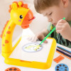Mini Led Projector Art Drawing Table Giraffe Trace Draw Projector Film Copying Toy With Light And Music Doodle Drawing Board