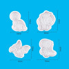 4Pcs DIY Slimes Play Dough Cartoon Dinosaur Cutters Tools Accessories Plasticine Mold Modeling Clay Set Educational toy Children