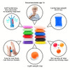 Air Dry Clay, 12PCS Ultra Light Magic Modeling Clay with Tools, No-Sticky and Non-Toxic, Best Gift for Kids (Color Random)
