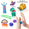 Air Dry Clay, 12PCS Ultra Light Magic Modeling Clay with Tools, No-Sticky and Non-Toxic, Best Gift for Kids (Color Random)