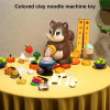 Mud Noodle Machine Toy Colourful Mud Modeling Clay Creative Modeling Children Pasta Maker Toys Dough Molding set For Kids
