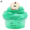 60ml Biscuit Slime Mud Clay Craft Fruit Slime Fluffy Glue Portable Display Mold Elastic Squeezing Toy for Children