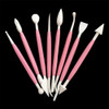 8pcs/set Plastic Clay Sculpting Set Polyform Sculpey Tools Set For Shaping Clay Playdough Tools Toys Polymer Modeling Clay Tools
