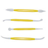 8pcs/set Plastic Clay Sculpting Set Polyform Sculpey Tools Set For Shaping Clay Playdough Tools Toys Polymer Modeling Clay Tools