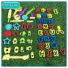 Hot 52pcs DIY Slimes Play Dough Tools Accessories Plasticine Modl Modeling Kits Soft Clay Sets Educational toy for children Gift