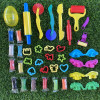 2020 Slimes Play Dough Tool Accessories Plasticine Dinosaur Model Modeling Clay Kits Soft Clay Plastic Set Toy for children Gift