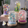 2020 New 4 Kinds Modeling Clay With LED Glass Box Colorful Polymer Creative DIY Clay Creative Toy Kids Birthday Gifts