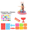 Creative 3D Educational Toys DIY Noodle Maker Modeling Clay Plasticine Tool Kit Design Hairstylist Model Toys For Children