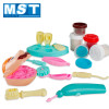 Educational Colorful DIY Clay Set Light Plasticine Tools For Modeling Dentist 2-4 Years Children Pretend Play Toys Doctor Game