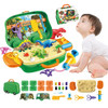 DIY Colorful Plasticine Toy Box Set Plasticine Modeling Clay Kit Non Toxic 2024 New Dinosaur-Themed Play Dough Set for 3+ Kids
