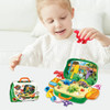 DIY Colorful Plasticine Toy Box Set Plasticine Modeling Clay Kit Non Toxic 2024 New Dinosaur-Themed Play Dough Set for 3+ Kids