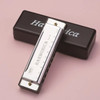 10 Hole Harmonica Mouth Organ Puzzle Musical Instrument Beginner Teaching Playing Gift Copper Core Resin Harmonica Harp