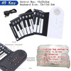 Electronic Hand Roll Piano 49 61 88 Key Beginner Keyboard Instruments Kids Learning Toys for Children Boys Musical Girls Music