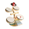 Xylophone Drum Set Motor Skill Percussion Toy Multifunctional Learning Toy Baby Drum Set Musical Instrument Toy for Boy Girl