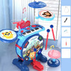 Musical Instrument Learning Education Piano jazz drum Educational early electronic piano microphone piano Percussion drum Kid To