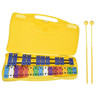 25 Note Xylophone Kids Hand Knocking Instrument Musical Educational Toy with 2 Sticks Plastic Box for Children Toddler Gifts