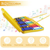 25 Note Xylophone Kids Hand Knocking Instrument Musical Educational Toy with 2 Sticks Plastic Box for Children Toddler Gifts