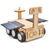 Wooden Solar Energy Satellite Model Kids Science Toy Technology Physics Assembly Bricks Learning Educational Toys for Children