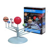 Solar System Model DIY Toys Rotatable Child Science And Technology Learning Planet Assembly Coloring Educational Toy Teach Aid
