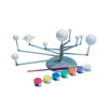 Solar System Model DIY Toys Rotatable Child Science And Technology Learning Planet Assembly Coloring Educational Toy Teach Aid