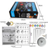 Solar System Model DIY Toys Rotatable Child Science And Technology Learning Planet Assembly Coloring Educational Toy Teach Aid