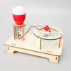 Wooden Brine Generator Model Kids Science Toy Funny Technology Physics Kit Educational Toys for Children Learning Toy