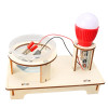 Wooden Brine Generator Model Kids Science Toy Funny Technology Physics Kit Educational Toys for Children Learning Toy