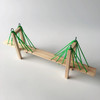 Science and technology of sloping bridge sloping bridge oblique pull bridge primary school science experiment science equipment