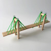 Science and technology of sloping bridge sloping bridge oblique pull bridge primary school science experiment science equipment