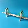 Science and technology of sloping bridge sloping bridge oblique pull bridge primary school science experiment science equipment