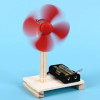 Students' science experimental toys technology small production, simple electric small fan diy physical assembly material set