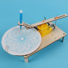 Creative DIY electric drawing instrument children's science and technology automatic drawing machine pupils hand assembled